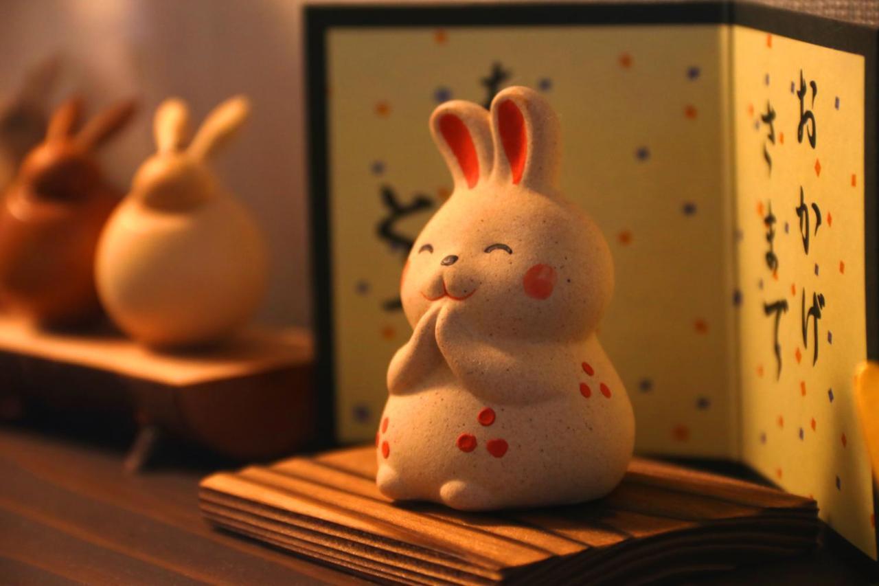 Oyado Tsukiusagi Hatsukaichi Esterno foto
