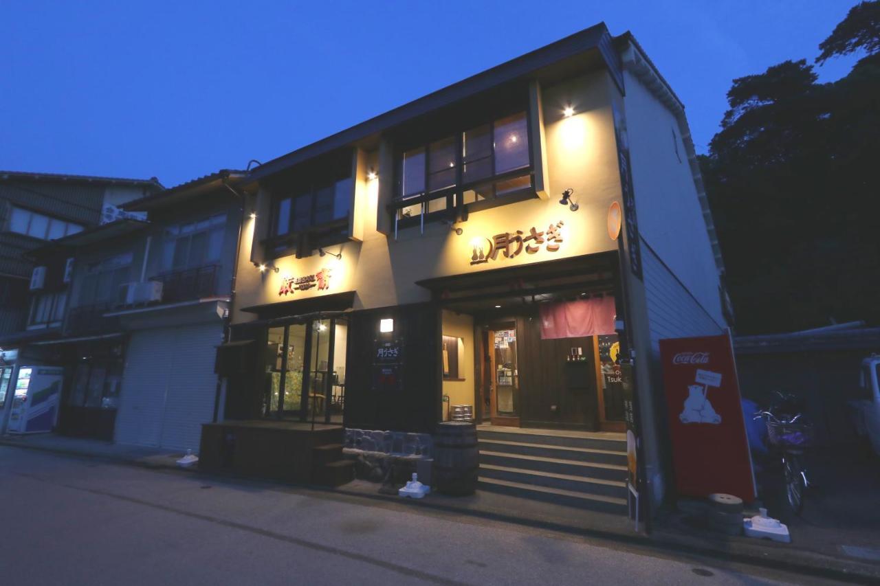 Oyado Tsukiusagi Hatsukaichi Esterno foto